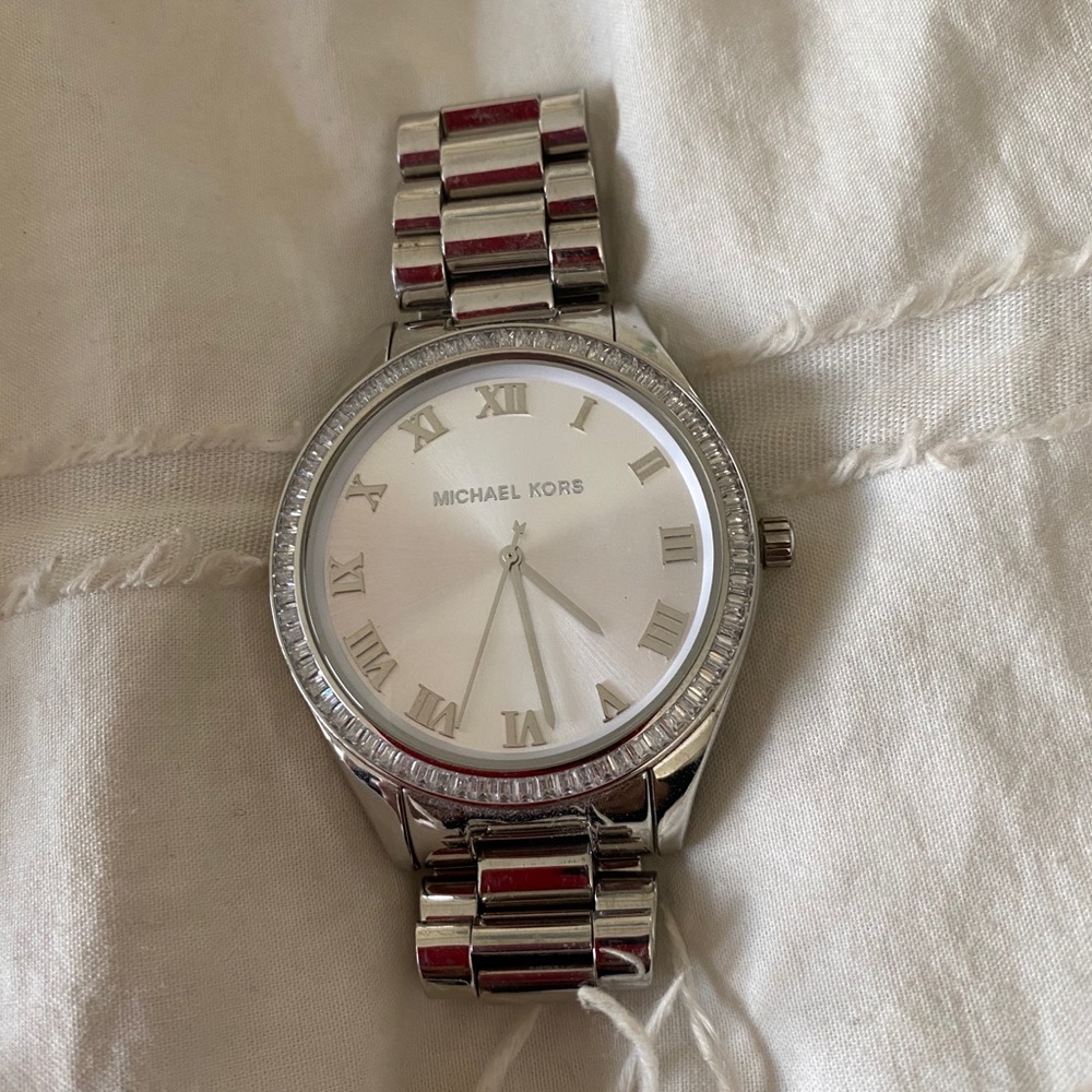 Michael Kors silver watch